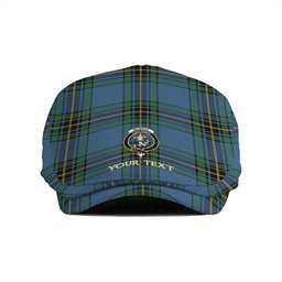 ScotsTee Shop Scottish Murray of Elibank Ancient Clan Crest Tartan Jeff Cap Tartan Flat Cap