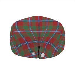 ScotsTee Shop Scottish Murray of Abercairney Portrait (Murray of Abercairney; Portrait) Modern Clan Crest Tartan Jeff Cap Tartan Flat Cap