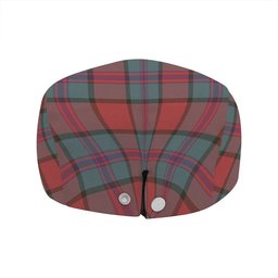 ScotsTee Shop Scottish Plummer Weathered Clan Crest Tartan Jeff Cap Tartan Flat Cap
