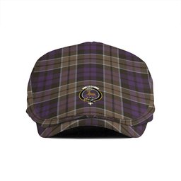 ScotsTee Shop Scottish Scott (Sir Walter) Weathered Clan Crest Tartan Jeff Cap Tartan Flat Cap
