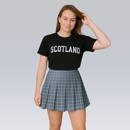 ScotsTee Shop Scottish Oliphant Dress Tartan Plaid Pleated Mini Skirt