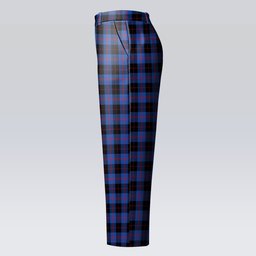 ScotsTee Shop Scottish Angus Modern Women's Tartan Trousers Ladies' Plaid Pants