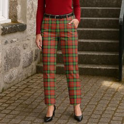 ScotsTee Shop Scottish Boyd Ancient Women's Tartan Trousers Ladies' Plaid Pants