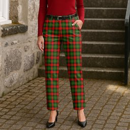 ScotsTee Shop Scottish Blackstock Women's Tartan Trousers Ladies' Plaid Pants