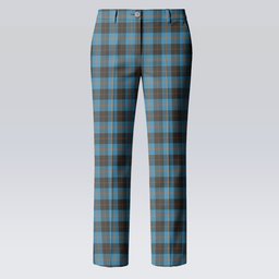 ScotsTee Shop Scottish Angus Ancient Women's Tartan Trousers Ladies' Plaid Pants