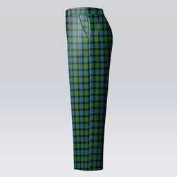 ScotsTee Shop Scottish Blair Ancient Women's Tartan Trousers Ladies' Plaid Pants