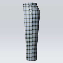 ScotsTee Shop Scottish Bell of the Borders Ancient Women's Tartan Trousers Ladies' Plaid Pants