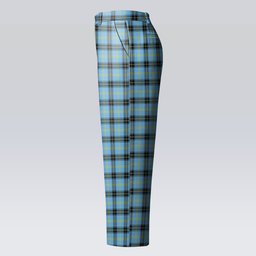 ScotsTee Shop Scottish Bell of the Borders Modern Women's Tartan Trousers Ladies' Plaid Pants