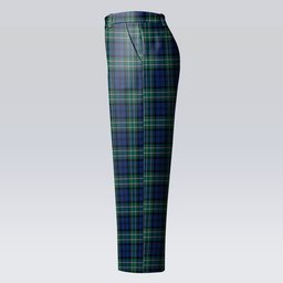ScotsTee Shop Scottish Allan Women's Tartan Trousers Ladies' Plaid Pants