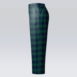 ScotsTee Shop Scottish Barclay Hunting Modern Women's Tartan Trousers Ladies' Plaid Pants