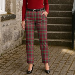 ScotsTee Shop Scottish Ainslie Modern Women's Tartan Trousers Ladies' Plaid Pants