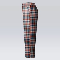 ScotsTee Shop Scottish Bell Border (Bell Southern Bell) Ancient Women's Tartan Trousers Ladies' Plaid Pants