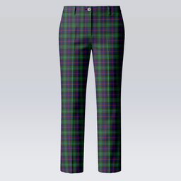 ScotsTee Shop Scottish Campbel of Cawdor Modern Women's Tartan Trousers Ladies' Plaid Pants