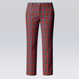 ScotsTee Shop Scottish Donald of Glenaladale Women's Tartan Trousers Ladies' Plaid Pants