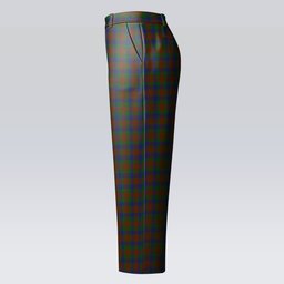 ScotsTee Shop Scottish Dogwood Women's Tartan Trousers Ladies' Plaid Pants