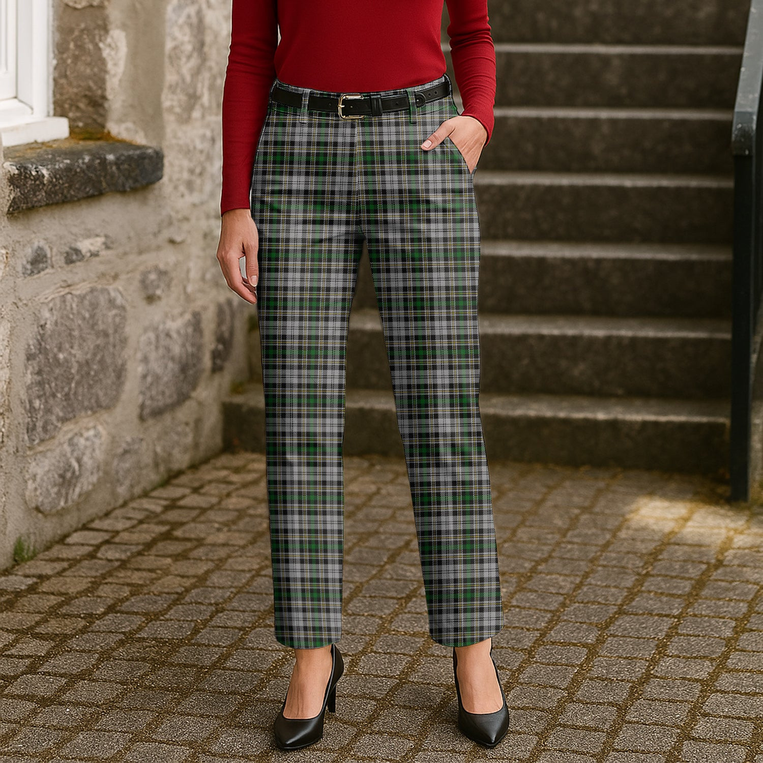 ScotsTee Shop Scottish Dalgliesh Dress Women's Tartan Trousers Ladies' Plaid Pants