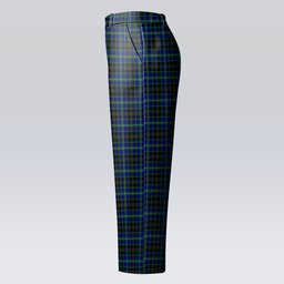 ScotsTee Shop Scottish Colgan Women's Tartan Trousers Ladies' Plaid Pants