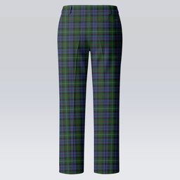 ScotsTee Shop Scottish Campbell Red Women's Tartan Trousers Ladies' Plaid Pants