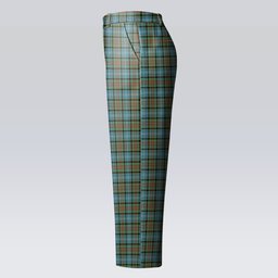 ScotsTee Shop Scottish Caldwell Women's Tartan Trousers Ladies' Plaid Pants
