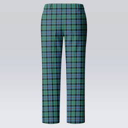 ScotsTee Shop Scottish Campbel of Cawdor Ancient Women's Tartan Trousers Ladies' Plaid Pants