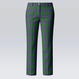 ScotsTee Shop Scottish Davidson Half Women's Tartan Trousers Ladies' Plaid Pants