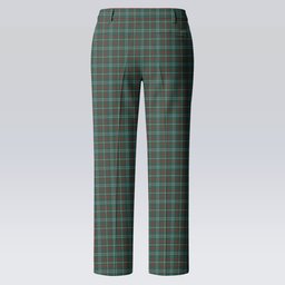 ScotsTee Shop Scottish Dundee Green Women's Tartan Trousers Ladies' Plaid Pants
