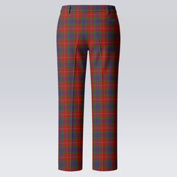 ScotsTee Shop Scottish Fraser 1842 Women's Tartan Trousers Ladies' Plaid Pants
