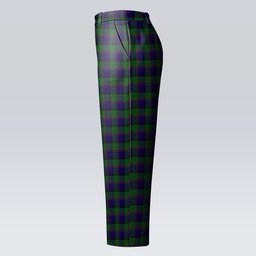ScotsTee Shop Scottish Gammell 1978 Women's Tartan Trousers Ladies' Plaid Pants