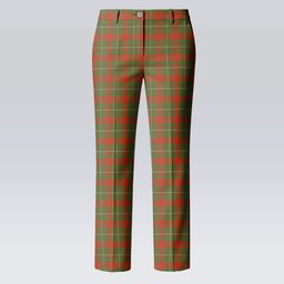 ScotsTee Shop Scottish Gregor Ancient Clan Women's Tartan Trousers Ladies' Plaid Pants