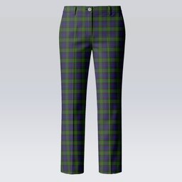 ScotsTee Shop Scottish Gunn Women's Tartan Trousers Ladies' Plaid Pants