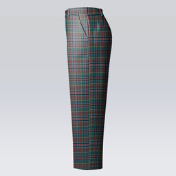 ScotsTee Shop Scottish Hunter Old Modern Women's Tartan Trousers Ladies' Plaid Pants