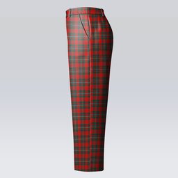 ScotsTee Shop Scottish Gregor Modern Clan Women's Tartan Trousers Ladies' Plaid Pants