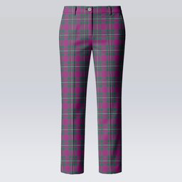 ScotsTee Shop Scottish Gregor Hunting Modern Women's Tartan Trousers Ladies' Plaid Pants