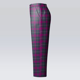ScotsTee Shop Scottish Gregor Hunting Modern Women's Tartan Trousers Ladies' Plaid Pants
