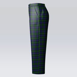 ScotsTee Shop Scottish Dundas Women's Tartan Trousers Ladies' Plaid Pants