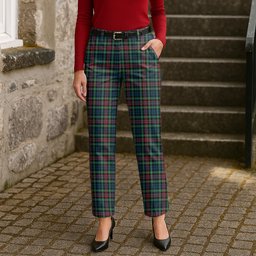 ScotsTee Shop Scottish Keith District Modern Women's Tartan Trousers Ladies' Plaid Pants