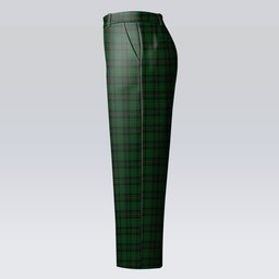 ScotsTee Shop Scottish Forbes 1842 Women's Tartan Trousers Ladies' Plaid Pants