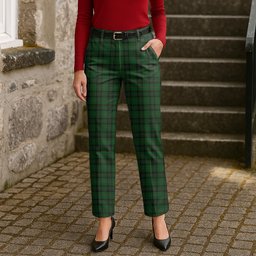 ScotsTee Shop Scottish Forbes 1842 Women's Tartan Trousers Ladies' Plaid Pants