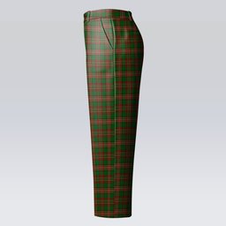 ScotsTee Shop Scottish Goldstraw Women's Tartan Trousers Ladies' Plaid Pants