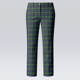 ScotsTee Shop Scottish Forbes Women's Tartan Trousers Ladies' Plaid Pants