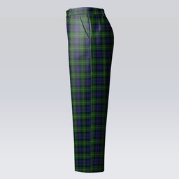 ScotsTee Shop Scottish Gordon Women's Tartan Trousers Ladies' Plaid Pants