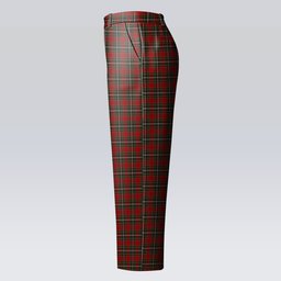 ScotsTee Shop Scottish Gillespie Women's Tartan Trousers Ladies' Plaid Pants