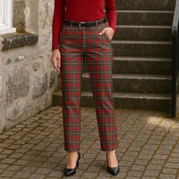 ScotsTee Shop Scottish Gillespie Women's Tartan Trousers Ladies' Plaid Pants