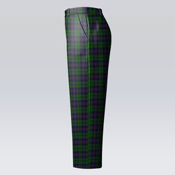 ScotsTee Shop Scottish Gary or Garry Women's Tartan Trousers Ladies' Plaid Pants
