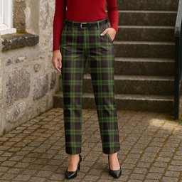 ScotsTee Shop Scottish MacDiarmid Women's Tartan Trousers Ladies' Plaid Pants