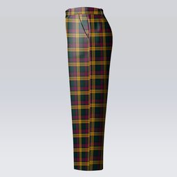 ScotsTee Shop Scottish MacMillan Modern Women's Tartan Trousers Ladies' Plaid Pants