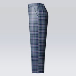 ScotsTee Shop Scottish MacHinery Dress Women's Tartan Trousers Ladies' Plaid Pants