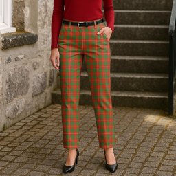 ScotsTee Shop Scottish MacPhee Ancient Women's Tartan Trousers Ladies' Plaid Pants