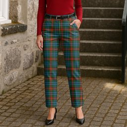 ScotsTee Shop Scottish Langston Women's Tartan Trousers Ladies' Plaid Pants