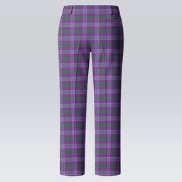 ScotsTee Shop Scottish Lang Ancient Clan Women's Tartan Trousers Ladies' Plaid Pants